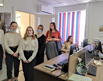 Школьники симферопольской школы №8 посетили телерадиокомпанию «Таврида»